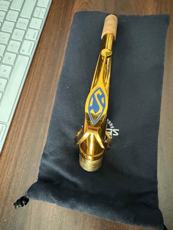 Selmer Supreme Alto saxophone Neck Supreme - Gold lacquer image 1