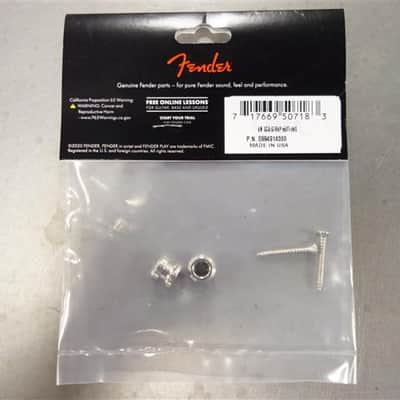 Fender American Series Locking Strap Buttons (2) (Chrome) image 2