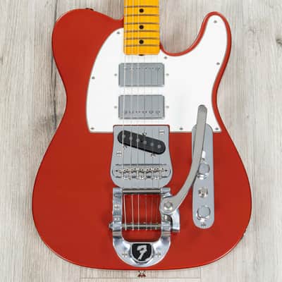 Mint Fender Stories Collection Mike Campbell Red Dog Telecaster Guitar, Maple Fretboard, Red Dog Red image 2