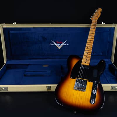 Fender 1951 Custom Shop Nocaster Journeyman Relic 3,16 Kg! - Sunburst Bild 21