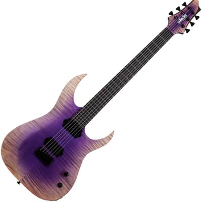 Schecter John Browne Tao-6 guitar in Ozone Burst image 1