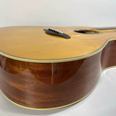 Yamaha FG-TA TransAcoustic Dreadnought 2010s - Vintage Tint image 5