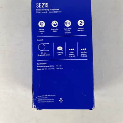 Shure SE215 Single Driver In-Ear Monitors, Special Edition Purple image 3