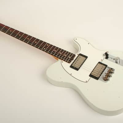 Fender Custom Shop 1960 Telecaster HH Journeyman Relic Olympic White R147460 image 11