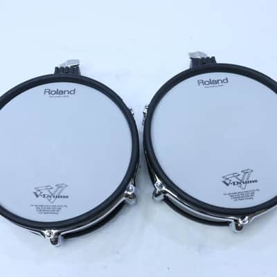 TWO Roland PD-105 BK V Drum 10" Mesh Head PD105 VDrum image 4
