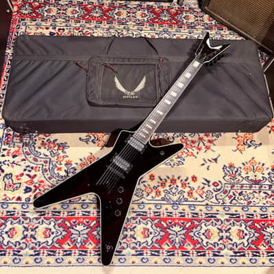 2019 Dean ML Select 7-String - Classic Black w/ Case image 1