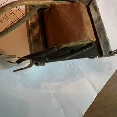 Gibson Les Paul jr output transformer 1958- Metal image 2