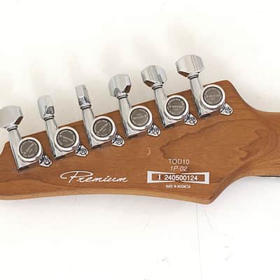 Ibanez TOD10 Tim Henson Guitar Metallic Mauve B-Stock image 7
