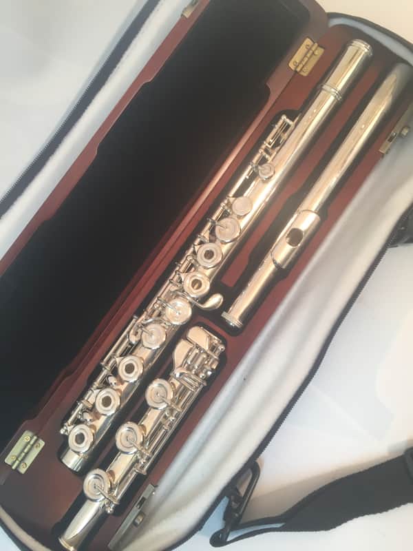 Musikwerks NEW Semi-Professional Flute Solid Silver Head Body and Foot-French B Foot image 1