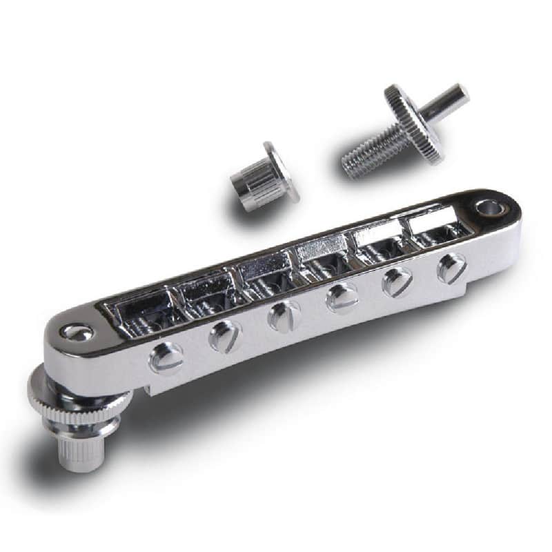 Gibson Nashville Tune-o-matic Bridge Chrome image 1
