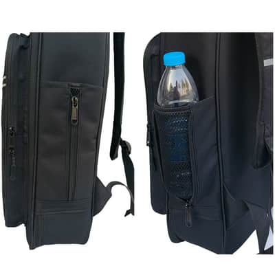 4/4 Full Size Violin Bag Shaped Case Backpack Super Light Travel Carrying Bag image 10