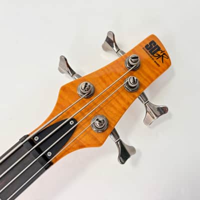 Ibanez SR900 Standard Soundgear Bass 2004 Amber image 2