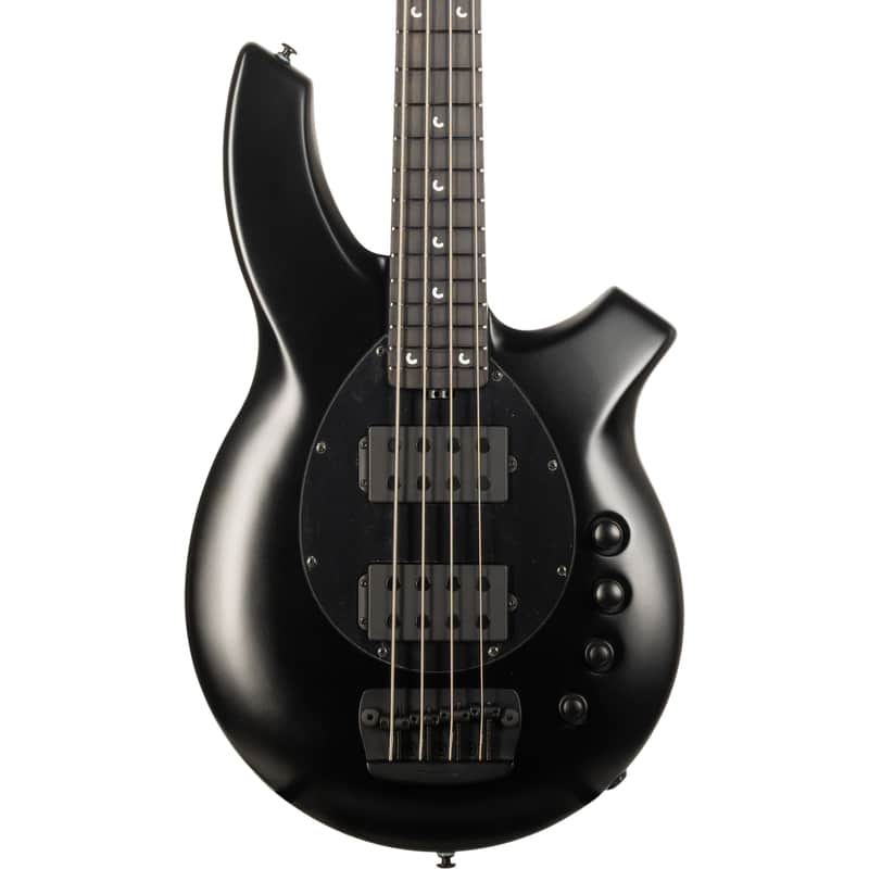 Ernie Ball Music Man 142-66-62-P2-MB-BM Stealth Black