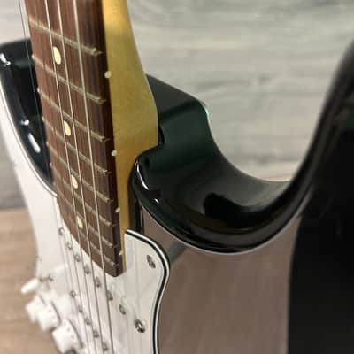 Fender Standard Stratocaster Left-Handed Electric Guitar Black 1998-1999 #2848 image 21