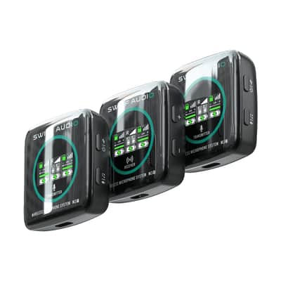 Swiff Audio M3-PRO Wireless Microphone Kit - 2x Transmitters, 1 Receiver - M3PRO image 7