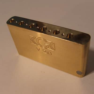 Killer Guitar Components Brass Tremolo Block - Vintage and Reissue fits Fender® Stratocaster® etc image 3