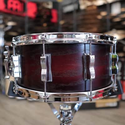 Ludwig Classic Oak 6.5x14" Snare Drum (Brown Burst) image 4