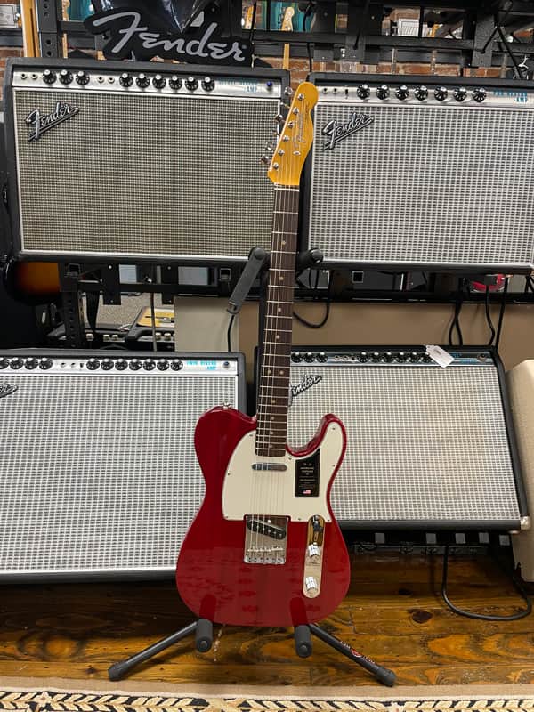 Fender American Vintage II '63 Telecaster - Crimson Red Transparent image 1