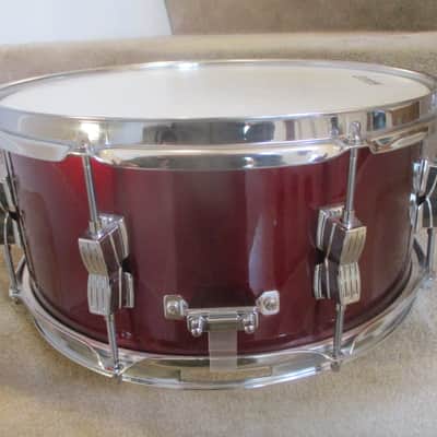 Ludwig Accent Custom Extra Deep 14 X 6.5 Snare Drum - Mint! image 10