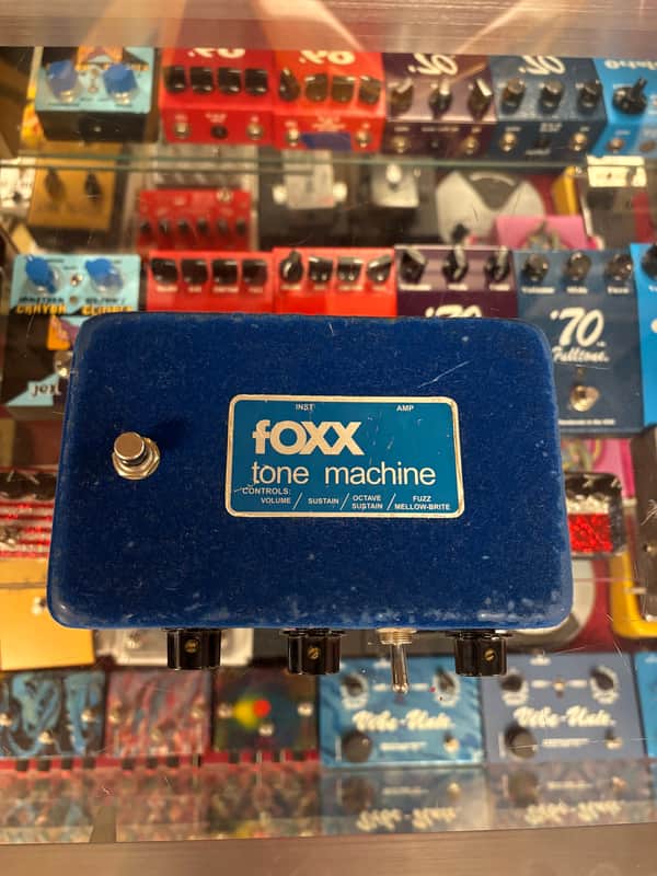 Foxx Tone Machine Reissue 2000s - Blue Velvet image 1