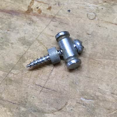 Chrome Custom Strat Tele String Retainer Guide Relic Electric Guitar Luthier MIJ image 2