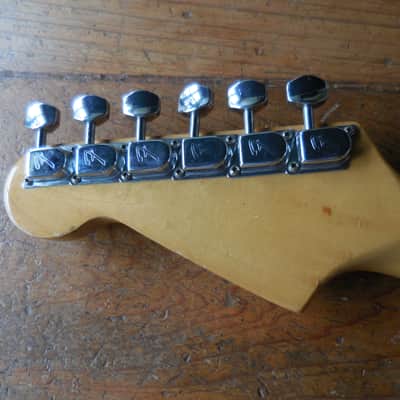 Fender Lead II Neck 1980.  Original Post-CBS Strat Maple Neck w/ Fender Tuners. image 7