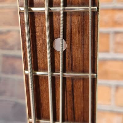 Vintage 1960s Kingston Bass Guitar Sunburst - New Wiring & Fret Level image 4