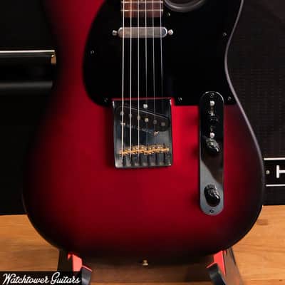 2021 G&L ASAT Classic Bluesboy - Redburst Satin image 1