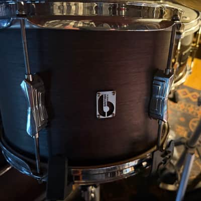 British Drum Company Lounge Series 12/16/22" 3pc Mahogany / Birch Shell Pack - Kensington Crown image 3