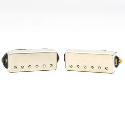 Mini Humbucker Pickup Set – Neck & Bridge – Satin Nickel – Korea-Made – New image 1