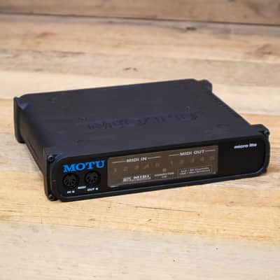 MOTU micro lite 5x5 USB Bus-Powered MIDI Interface MicroLite U283850 image 3