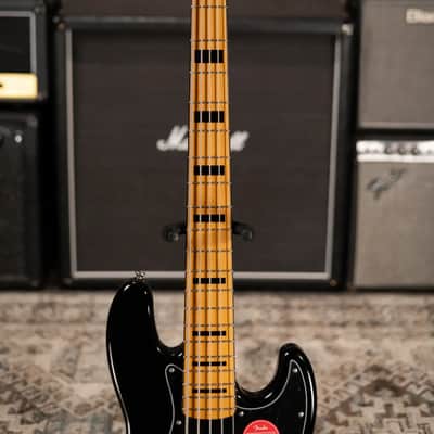 Squier Classic Vibe '70s Jazz Bass V - Black image 5