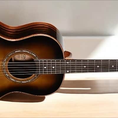 Teton STP180DVB Spruce/Ebony Parlor â€“ Vintage Vibe, Modern Tone! image 8