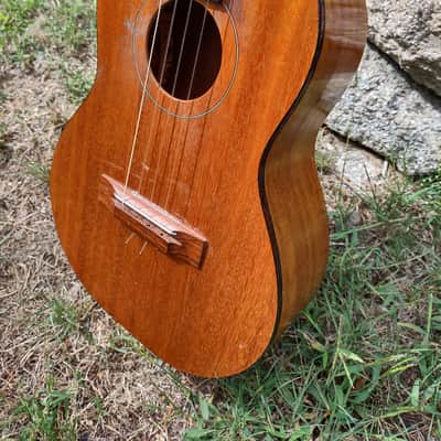 Harmony Baritone ukele 1950's - Mahogany natural image 4
