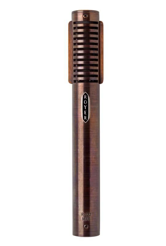 Royer R-122 MKII 25th Anniversary Distressed Rose Ribbon Mic image 1