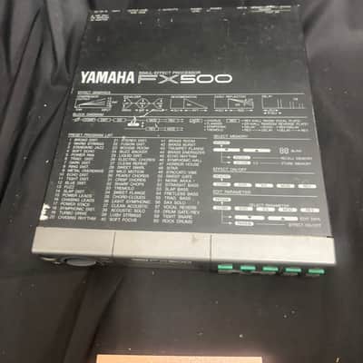 Yamaha FX500 Simul Effect Digital Multi Effects Processor Tested image 4