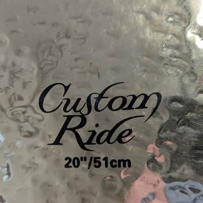 Zildjian 20" K Custom Ride Cymbal 1988 - Present - Brilliant image 4