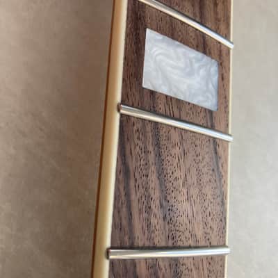 Roasted Maple Custom CBS Stratocaster Neck - Rosewood Fretboard -Nitro Satin - SS Frets - Bone nut image 9