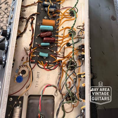 1967 Fender Bassman Head and Ex-Avengers Greg Ingraham Cabinet - Epic Tone! image 9