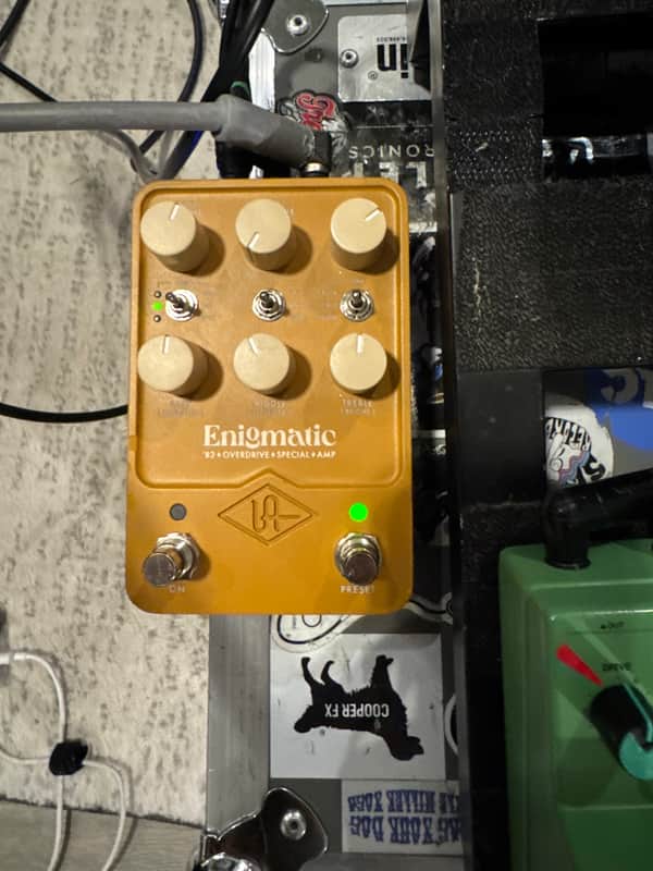 Universal Audio Enigmatic '82 Overdrive Special Amp 2024 - Gold