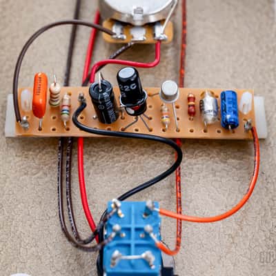 2025 Colorsound Sataka Hybrid One Knob Mk 1.5 Tone Bender Fuzz, Mint w/ Box, David Main D*A*M image 10