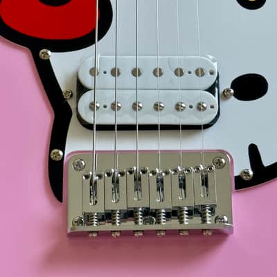 2024 Squier Hello Kitty Reissue Stratocaster Electric Guitar image 8