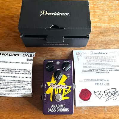 Providence Anadime Bass Chorus ABC-1HH Hidekazu Hinata limited edition *Free shipping image 2