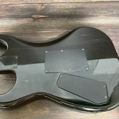 80s KRAMER JK2000 Alder Body Black HH w/Plate Made in Japan image 13