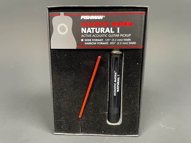 Fishman Acoustic Matrix Natural I Active Undersaddle Pickup NOS w/ Box image 1