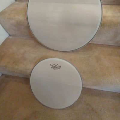Remo New Silent Stroke 18" & 12" Drum Heads - For Quiet Playing/Practicing - Mint Never Used! image 1
