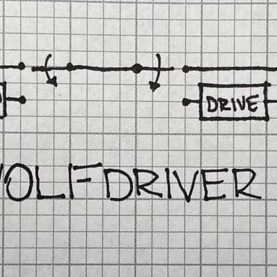 AMPTEK Wolf Driver - Passive / Active Motown Wolfbox DI w/ Vintage 1960s Transformer, Raytheon Germanium Drive/ Boost, Acme DI image 4