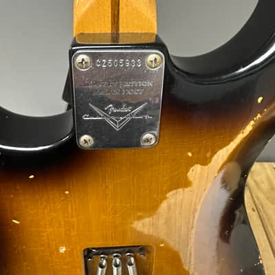 Fender Stratocaster 2007 Namm Custom Shop Sunburst (1957) Reissue With Original Case! image 11