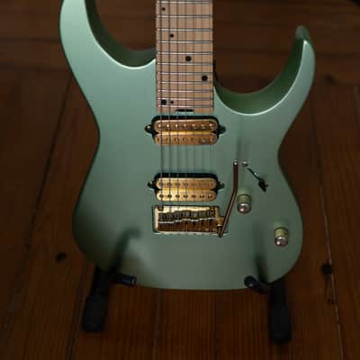 Charvel Angel Vivaldi Nova 7 Sage Green 2019 - Present - Satin Sage Green image 3