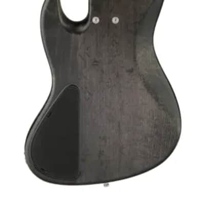 Sadowsky MetroLine 21-Fret Vintage P/J Bass-Swamp Ash Body-5 String-Nirvana Black Transparent Satin image 3